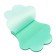 Block-filling with sticky edge plastic paw 50l, green, 45mm x 45mm Calligrata