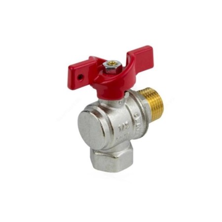 Ball the ball Aquasfera Euro 1009-01, 1/2 ", PN 40, inner/outer thread, corner, butterfly-3