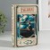 Safe Brush Tree leatherette "Fishing" 3d embossing 21x13x5 cm
