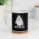 Sublimation mug "I sleep badly, but there is not enough", with application, 320 ml