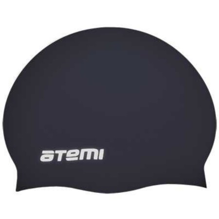 ATEMI SC101 swimming cap, silicone, black color