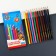 Colored pencils, 12 colors, trihedral, puppy patrol