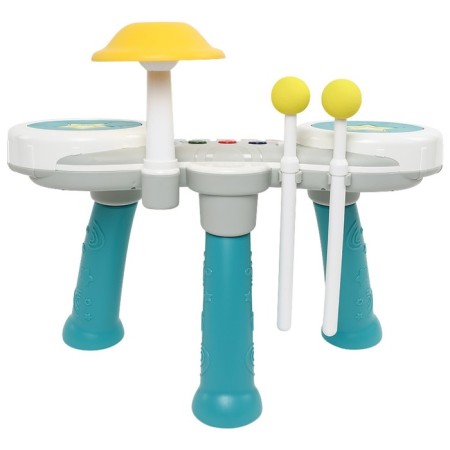 Musical Children's Center Everflo Star Drums HS0495813, white-blue color-4