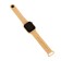 Watch is an electronic watch, silicone strap, white