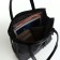 Bag Vita with a zipper, black color