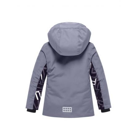 Ski costume for a boy, height 128 cm, color gray color-2