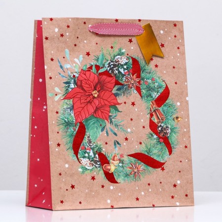 Gift package "New Year" 26 x 32 x 12 cm