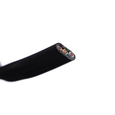 Cable "ULC" VVG-PNG (A) -LS, section 3x2.5 mm2, 20 m, GOST, Black-2
