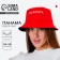 Panama "Kindness" color red color