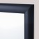 Retta mirror, 30x120 cm, wall, black