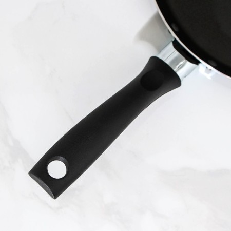 Pancake pan LITE, D = 22 cm, plastic handle, anti -stick coating, black color-3