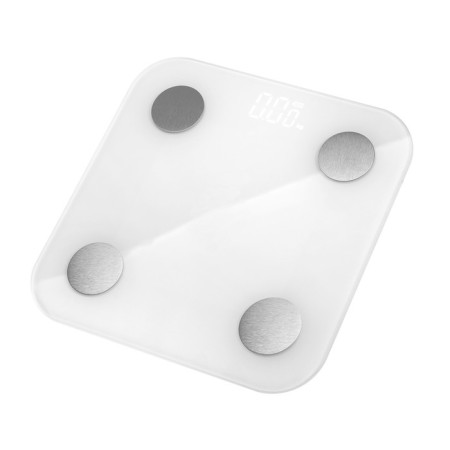 Floor Libra Windigo LVE-030, diagnostic, to180 kg, from 3xaaa, glass, white-5