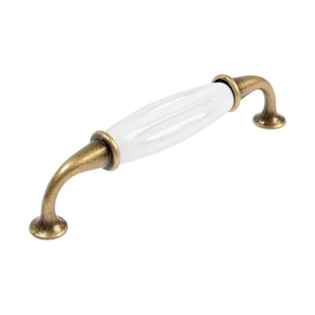 Stylish Cappio Ceramics 003 bracket handle, ceramic 96 mm, bronze