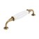 Stylish Cappio Ceramics 003 bracket handle, ceramic 96 mm, bronze