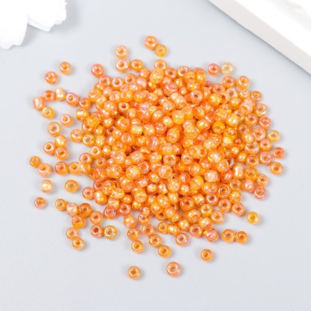 Beads "Zlatka" 08/0, 3 mm, 10 g 0228 Orange-1