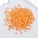 Beads "Zlatka" 08/0, 3 mm, 10 g 0228 Orange