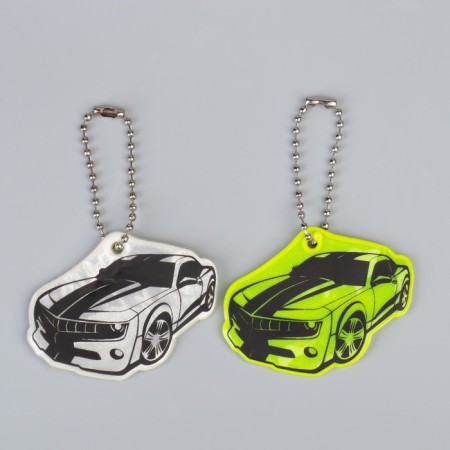 The reflective element "Auto", bilateral, 5.5 × 4.3 cm, color mix-4