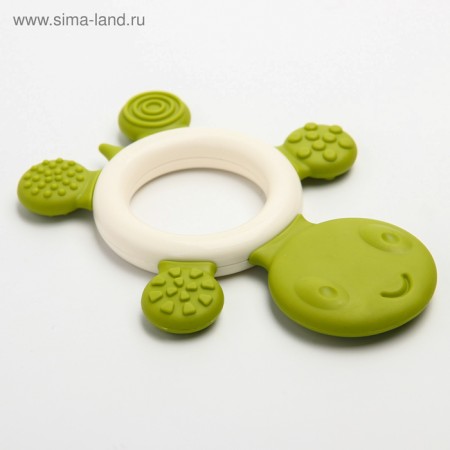 Silicon “Turtle” teething, mix color, crush me-10