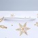 Laminated vertical "Snowflakes", ML 21 x 25 x 8 cm, New Year