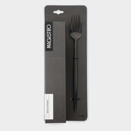 A set of stainless steel forks Magistro "folk", length 22.5 cm, 6 pcs-3