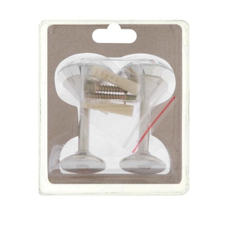 Holder for the curtains "tundra" KD001, one -rod, chromium color-3
