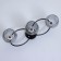 Chandelier 2775/3 E27 40W Black 45x28x25 cm