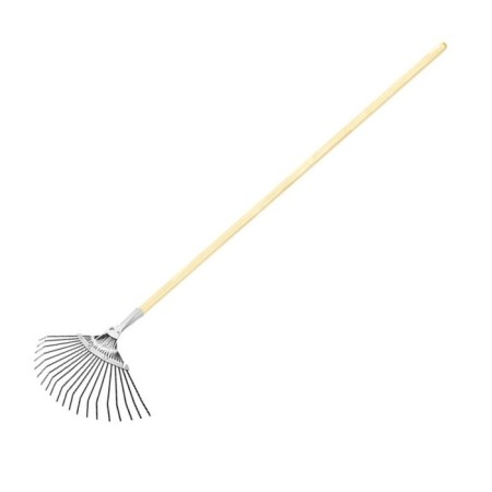 Fan, wire, 20 teeth, steel, wooden stalk