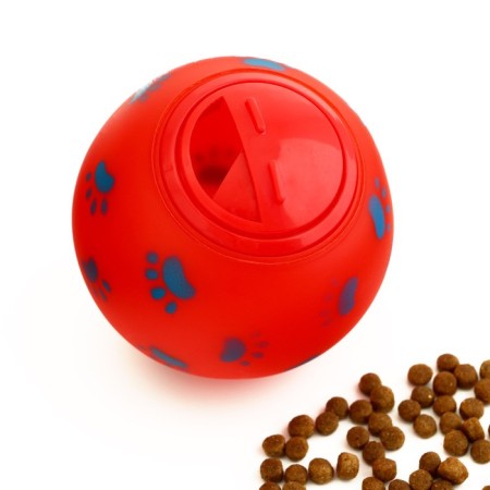 Shar toy for goodies "Paws", 8 cm, red-1