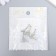 Decor for creativity metal, rhinestones "Eiffel Tower" silver 2.2x1x0.4 cm