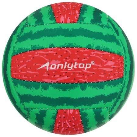 Volleyball ball ONLYTOP “Watermelon”, PVC, machine stitches, 18 panels, p. 2-4