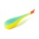 Yaman foam fish with silicone insert, 90 mm, color 26 UV, 5 pcs.