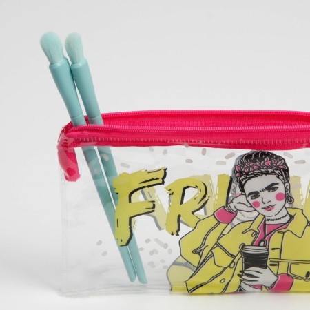 Penal from the transparent PVC Frida, 18x10 cm-3