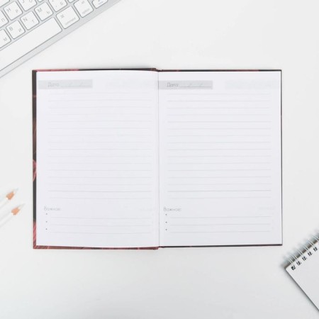 Diary "Golden Teacher, a solid cover, A5 format, 80 sheets-3