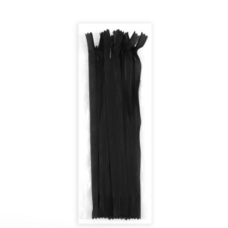 Lightning secret, No. 3, non -income, locking machine, 25 cm, black color-2