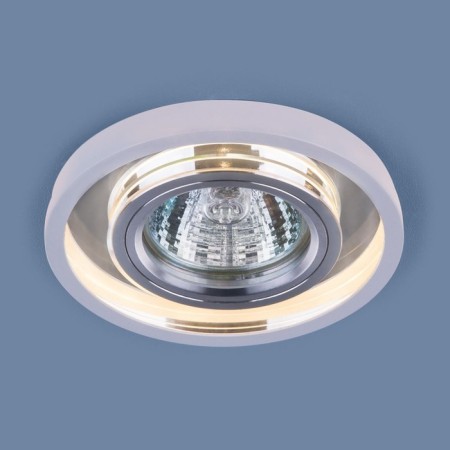 Potted LED lamp Elektrostandard, Lungi, 92x92 mm, G5.3, Mirror, white color-2