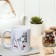 Sublimation mug "All problems" glass, girl