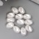 Beads for creativity plastic "Pearls with a hole" set of 12 pcs 1x1.4x1.3 cm
