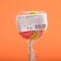 Caramel Lollice disk, with tastes mango, raspberries, melon, 15 g