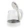 Electric kettle Homestar HS-1053, glass, 1.2 l, 1500 watts, white