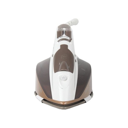 Iron Vitek VT-201 BN, 2200 W, ceramic sole, steam blow, brown-2