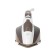 Iron Vitek VT-201 BN, 2200 W, ceramic sole, steam blow, brown