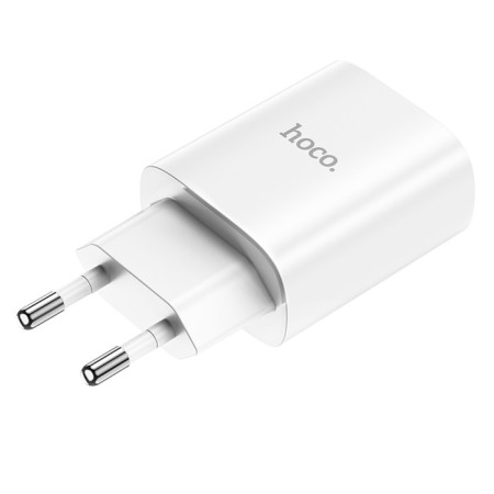 The network charger Hoco N14, Type-C PD 20 W, 3 A, white-3