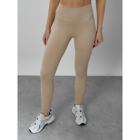 Sports suit female, size 46, beige color-16