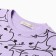 Sweatshirt for girls, lilac color, height 98 cm