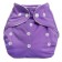 Reusable diaper, purple color