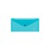 Folder-convert on the button 255 x 130 mm (Travel) Erichkrause "Glossy Vivid", translucent, 180 μm, blue