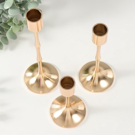 Climb Metal "Sophistication" d = 2 cm, set 3 pcs h = 22.5 cm, 17.5 cm, 12 cm-2