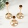 Climb Metal "Sophistication" d = 2 cm, set 3 pcs h = 22.5 cm, 17.5 cm, 12 cm
