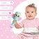 Musical toy "Sweet Baby", Russian voice acting, light, blue color