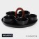 Magistro saucepan supply dish "Galaxy", 6 items: 5 saucers 250 ml, stand 29 × 29 × 12 cm